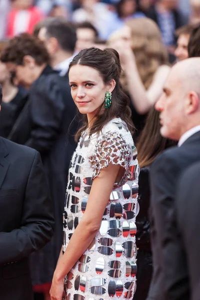 Cannes Francie Května 2019 Stacy Martin Navštěvuje Screening Ach Mercy — Stock fotografie