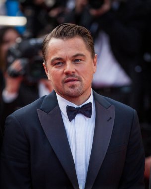 Cannes, Fransa - 21 Mayıs 2019: Leonardo Di Caprio, 72.