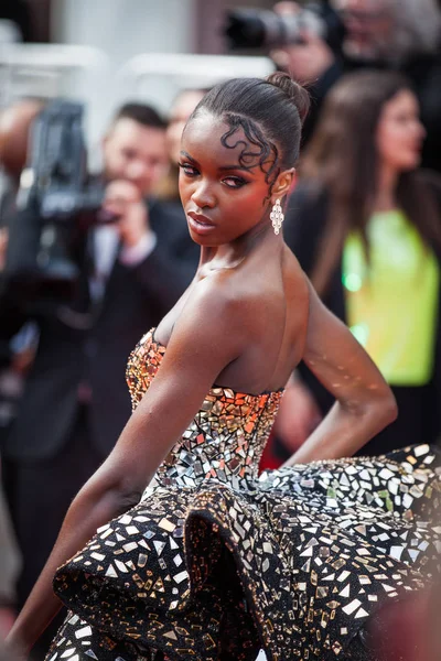 Cannes France May 2019 Leomie Anderson Attends Screening Once Time — Stock Photo, Image