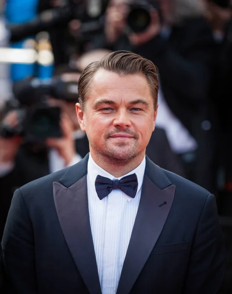Cannes Francia Mayo 2019 Leonardo Caprio Asiste Alfombra Roja Antes — Foto de Stock