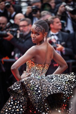 Cannes, Fransa - 21 Mayıs 2019: Leomie Anderson 72.