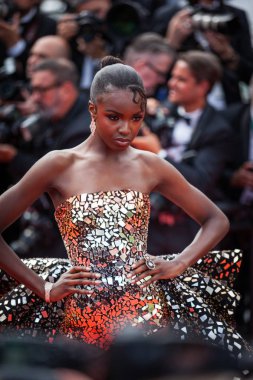 Cannes, Fransa - 21 Mayıs 2019: Leomie Anderson 72.