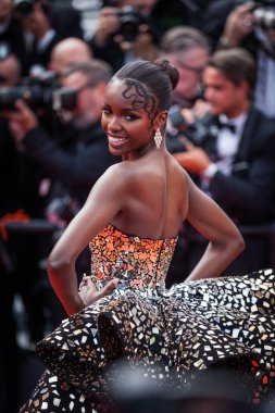 Cannes, Fransa - 21 Mayıs 2019: Leomie Anderson 72.