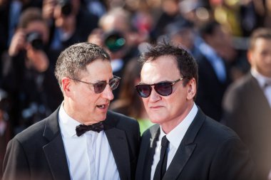 Cannes, Fransa - 21 Mayıs 2019: Quentin Tarantino 72.