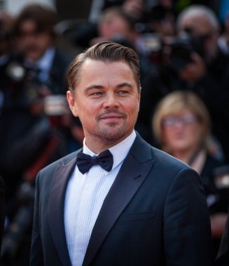 Cannes, Fransa - 21 Mayıs 2019: Leonardo Di Caprio, 72.