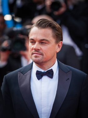 Cannes, Fransa - 21 Mayıs 2019: Leonardo Di Caprio, 72.
