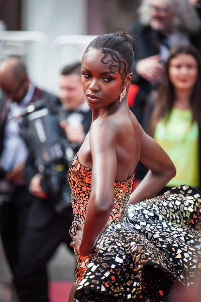 Cannes France Mai 2019 Leomie Anderson Besucht Die Vorführung Von — Stockfoto