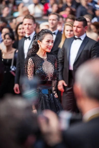 Cannes França Maio 2019 Zhang Ziyi Participa Exibição Once Time — Fotografia de Stock