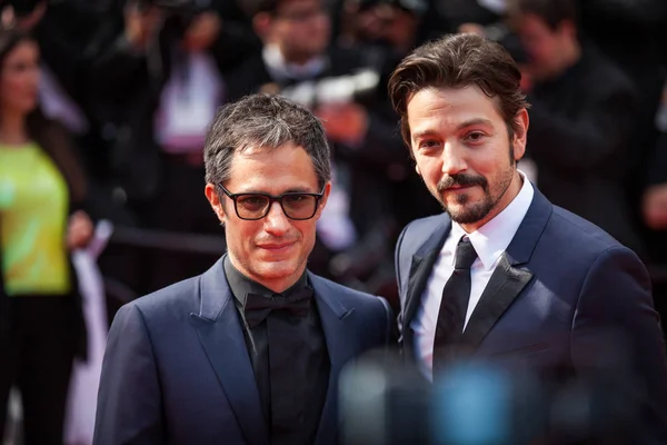 Cannes Frankrike Maj 2019 Diego Luna Och Gael Garcia Bernal — Stockfoto