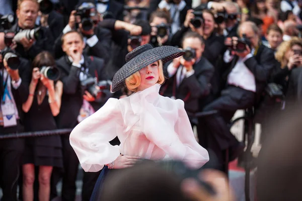 Cannes France May 2019 Elle Fanning Attends Screening Once Time — Stock Photo, Image