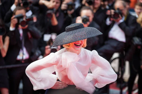 Cannes Francia Maggio 2019 Elle Fanning Partecipa Alla Proiezione Once — Foto Stock