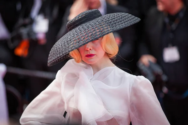 Cannes France Mai 2019 Elle Fanning Besucht Die Vorführung Von — Stockfoto