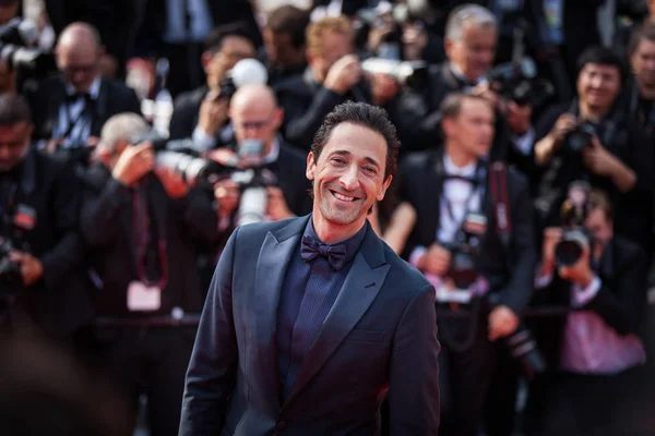 Cannes Frankrike Maj 2019 Adrien Brody Deltar Screening Gång Hollywood — Stockfoto