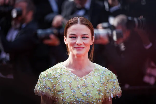 Cannes Francie Května 2019 Valerie Pachner Navštěvuje Screening Jednou Čas — Stock fotografie