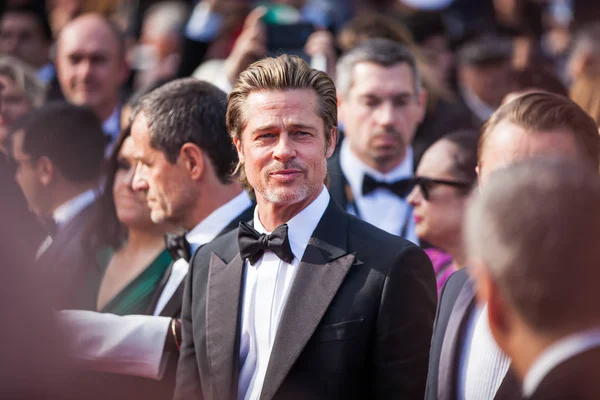Cannes Ranska Toukokuu 2019 Brad Pitt Osallistuu Once Time Hollywood — kuvapankkivalokuva