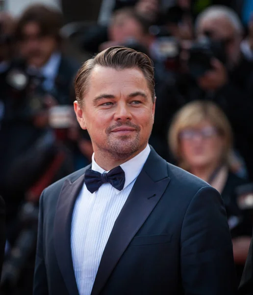 Cannes France May 2019 Leonardo Caprio Menghadiri Karpet Merah Sebelum — Stok Foto