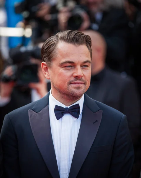 Κάννες Γαλλία Μαΐου 2019 Leonardo Caprio Παρευρίσκεται Στο Κόκκινο Χαλί — Φωτογραφία Αρχείου