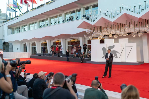 Venezia Settembre 2020 Attrice Italiana Anna Foglietta Posa Durante Una — Foto Stock