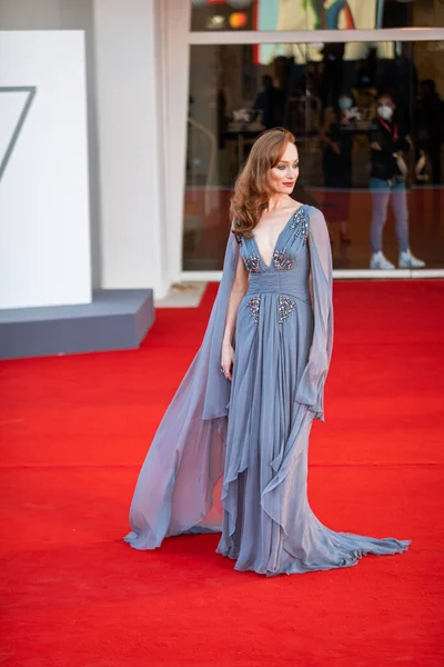 Venise Italie Septembre Actrice Néerlandaise Lotte Verbeek Venice International Film — Photo