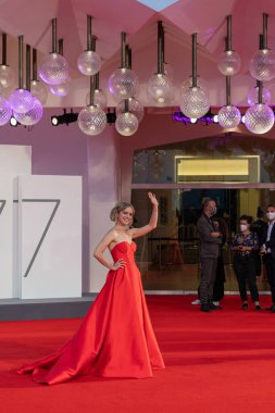 VENICE, İtalya - 10 Eylül 2020: Naian Gonzlez Norvind, 