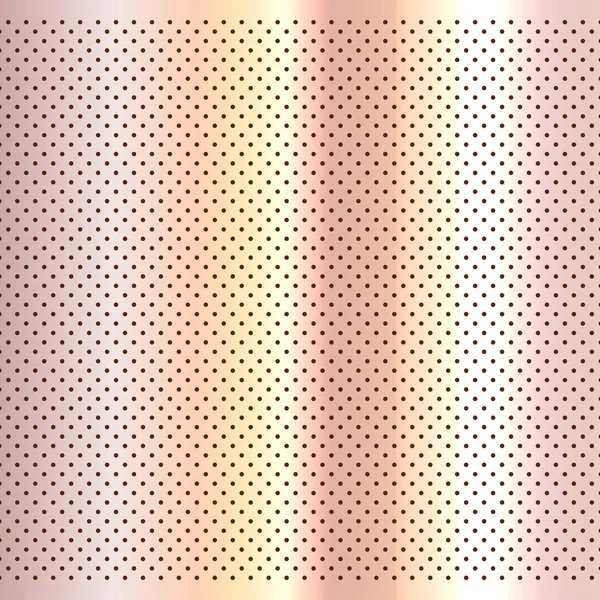 Metallischer Hintergrund Mit Einer Roségoldenen Textur — Stockvektor