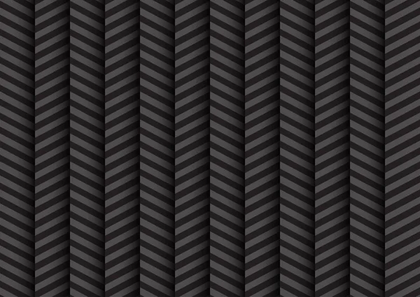 Fundo Abstrato Com Padrão Zig Zag Monocromático — Vetor de Stock