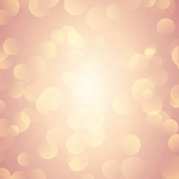 Εορταστική Φόντο Σχέδιο Τριαντάφυλλο Χρυσού Bokeh Φώτα — Διανυσματικό Αρχείο