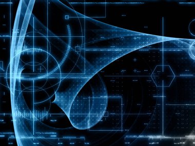 Teknoloji tasarım ile arka plan