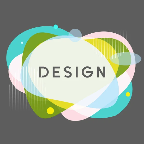 Fond Abstrait Avec Design Créatif — Image vectorielle
