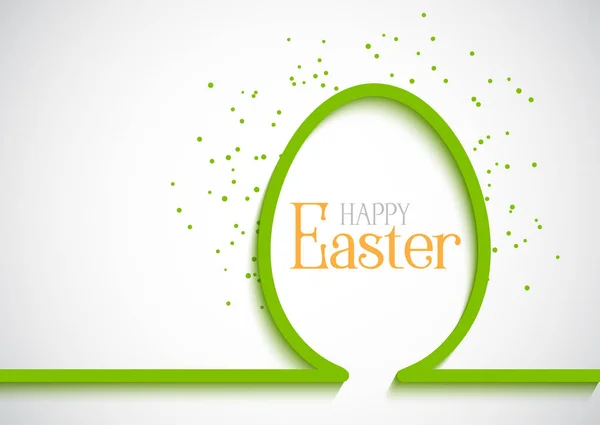 Easter background with simplistic egg design
