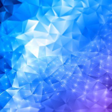 Düşük poli dizaynlı soyut arkaplan