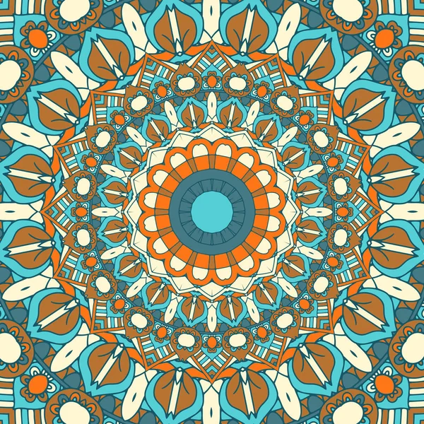 Detaillierte Mandala Design Hintergrund — Stockvektor