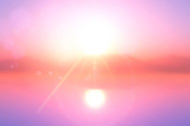 Günbatımı manzara arka plan 