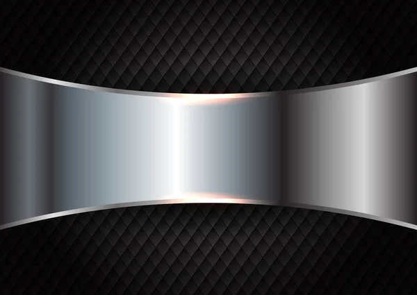 Brushed metal on dark texture background