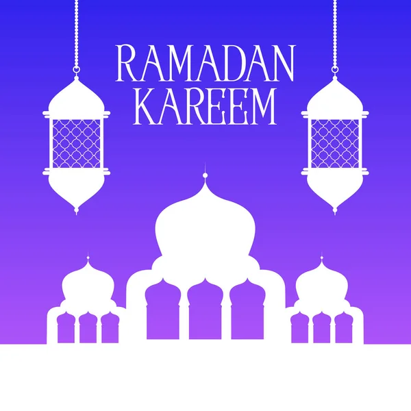 Ramadán Kareem Fondo — Archivo Imágenes Vectoriales