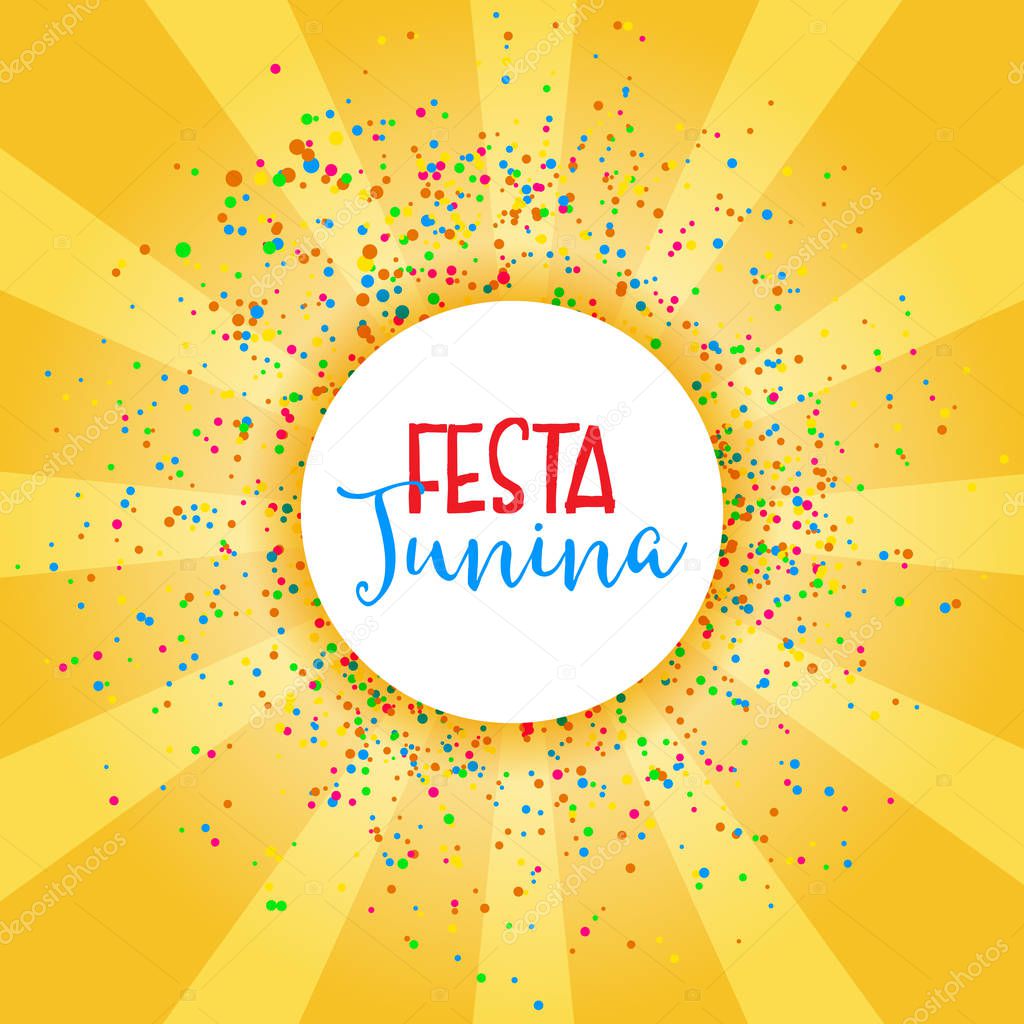 Festa Junina celebration background