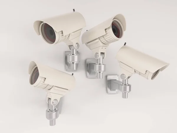 Câmera de segurança CCTV — Fotografia de Stock