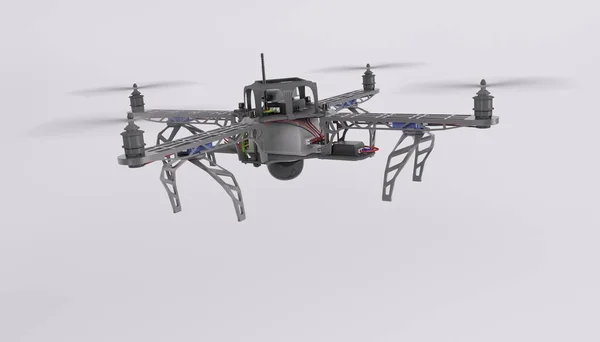 Quadkoptera drone — Zdjęcie stockowe