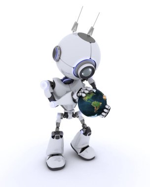 Küre ile robot