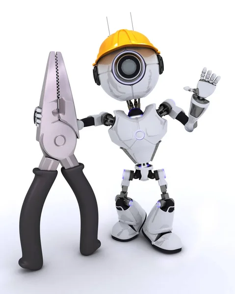 Constructeur de robots avec pinces — Photo