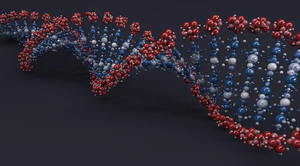 Šroubovice DNA — Stock fotografie