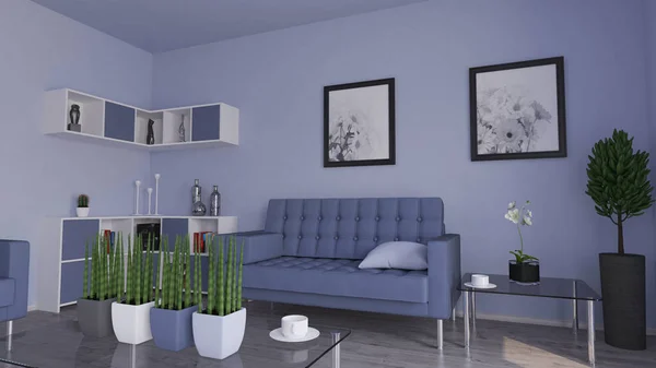 Living Room Interior — Stock Photo, Image