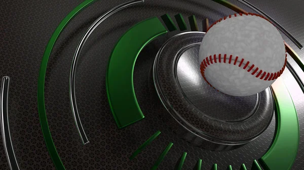 Baseball sportowe tło — Zdjęcie stockowe