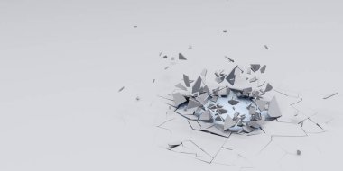 3d Shatter Soyut Duvar Kağıdı Arka Plan