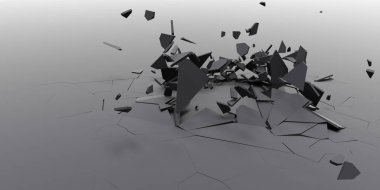 3d Shatter Soyut Duvar Kağıdı Arka Plan