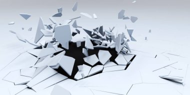 3d Shatter Soyut Duvar Kağıdı Arka Plan