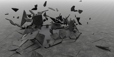 3d Shatter Soyut Duvar Kağıdı Arka Plan