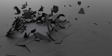 3d Shatter Soyut Duvar Kağıdı Arka Plan