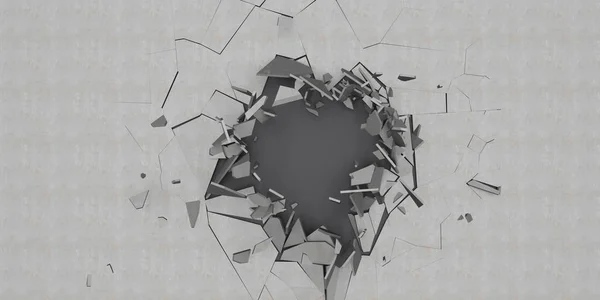 3d zertrümmern abstrakte Tapete Hintergrund — Stockfoto