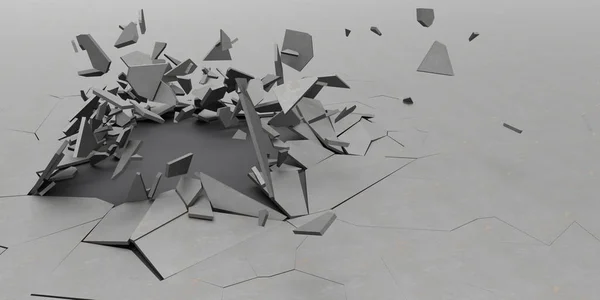 3D Shatter Abstrakcja tapeta tło — Zdjęcie stockowe